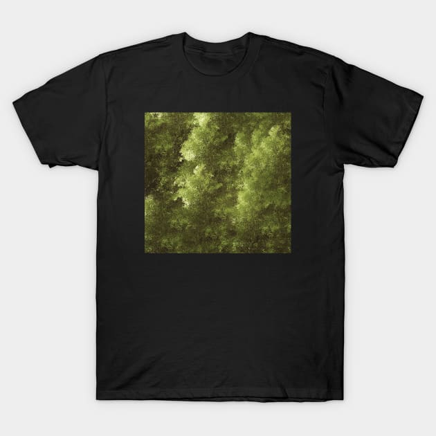 Abstract Fall Season Tree Painting Patterns T-Shirt by Cottonbutton